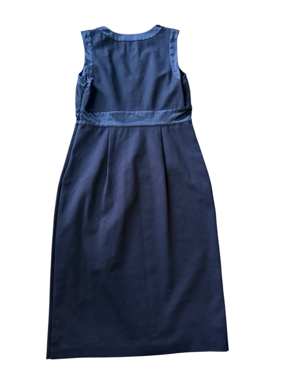 Banana Republic Black Sleeveless Dress Size 8 Classic Sheath Career Timeless - Picture 4 of 12